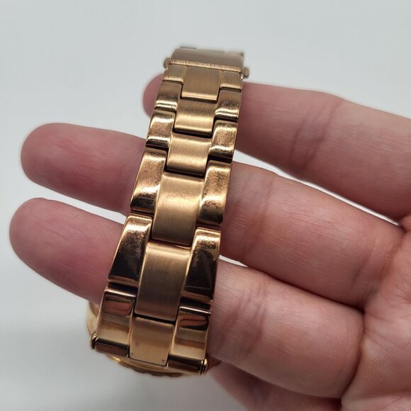 Michael Kors Women's Ritz MK5921 Rose Gold Stainless-Steel Quartz Watch - Picture 6 of 13